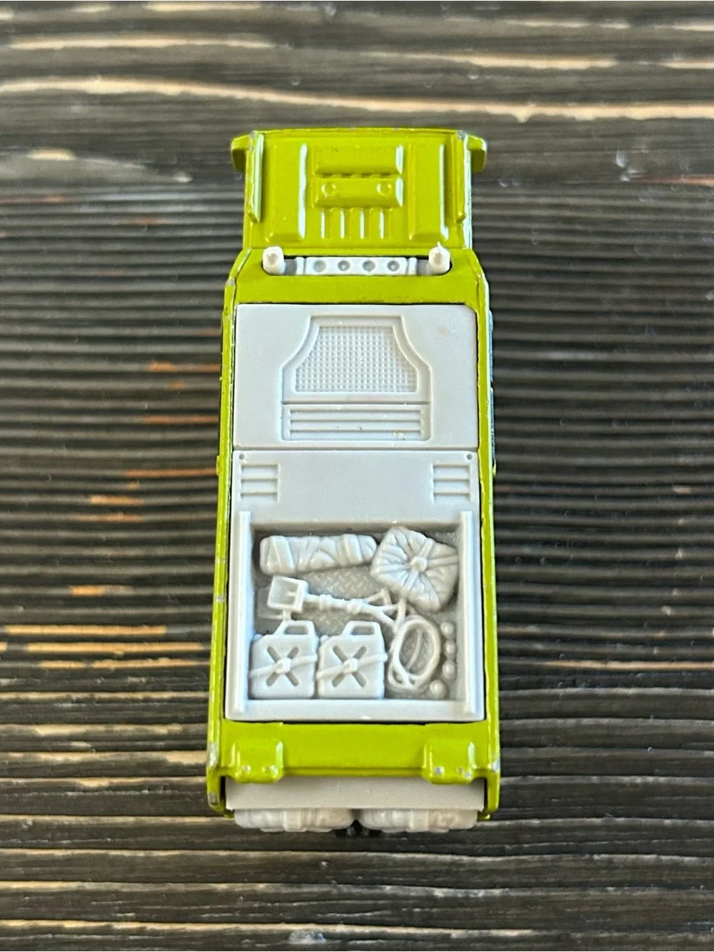 Matchbox Desert Thunder V16 MB712 2006 Mattel Croc zoo Green Truck Thailand 03